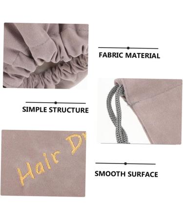 VINTORKY 2pcs Velvet Bag Hair Dryer Bag Drawstring Blow Dryer Retractable Cord Storage Bag for Hair Dryer Hair Dryer Drawstring Bags Hair Dryer Organizer Hair Dryer Bag for Head - Buy Online on GoSupps.com