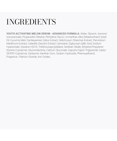 Meaningful Beauty Youth Activating Melon Serum Advanced Formula 1.7 Fl Oz (Pack of 1) - Buy Online on GoSupps.com
