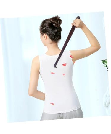 Plafope 2-Piece Ebony Back Massage Device | Portable Wood Scratching Massager for Seniors | Creative Claw Tool for Relieving Back Pain - Buy Online on GoSupps.com