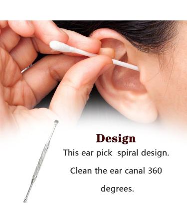 Titanium Spiral Ear Pick - Mini Portable Ear Wax Cleaner for Effective Earwax Removal - Buy Online on GoSupps.com