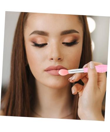 Outanaya 6pcs Silicone Lip Brush Lip Wands Makeup Eyeshadow Makeup Brush Covers Abs - Buy Online on GoSupps.com
