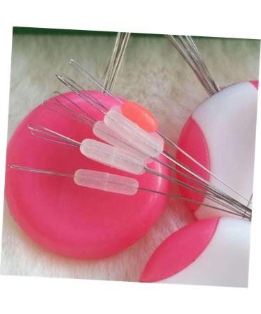 Toddmomy 30 Pcs Space Beans Cylindrical Long Beans Line Space Bean Silicone Beans Fishing Rectangle - Buy Online on GoSupps.com