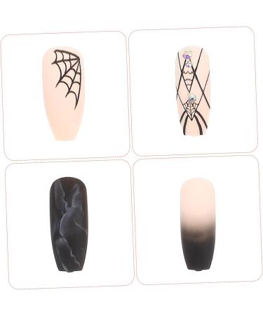 FRCOLOR 4 Sets Halloween Fake Nails Fake Nails Kit Manicure False Nail Nails Nails Nail Art Decoration Nail Decorations for Nail Art Manicure Supply Manicures Charm Abs - Buy Online on GoSupps.com