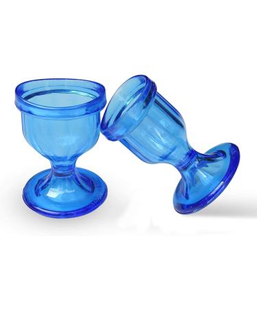 AncientImpex Eyewash Cup - Effective Eye Cleaning with Eye-Shaped Rim Tight Fit Blue | International Shipping Available - Buy Online on GoSupps.com