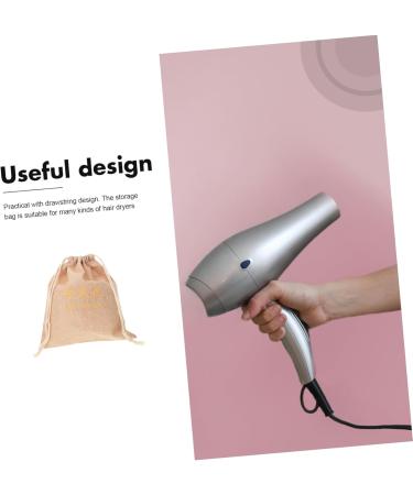 IWOWHERO Hair Dryer Storage Bag Hair Tools Travel Bag Hairdryer Pouch Hair Dryer Organizer Sports Bag Fabric - Buy Online on GoSupps.com