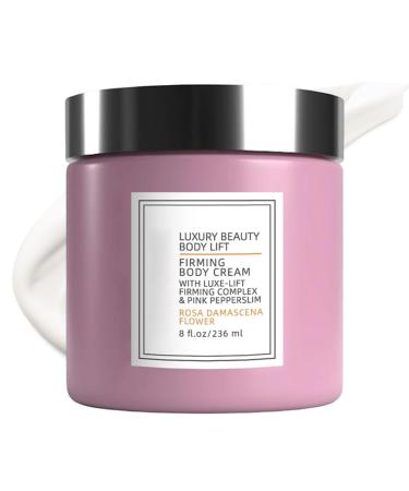 Skin Tightening Cream For The Body 236ml Firming Skin Cream Body Care Beauty Products Moisturizing Lotion for Girls Morning Evening Women Men Legs Arms Knees Ellebo Pink model B