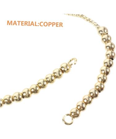 HAPINARY 10pcs Adjustable Bracelets Adjustable Cuff Bracelet Bracelets Aesthetic Bracelets for Girls Adjustable Decors Chic Wrist Jewelry Open Bracelets Beads Copper Preserve Color Golden 23X0.3cm - Buy Online on GoSupps.com