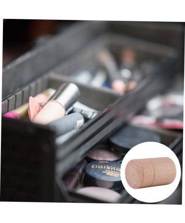 minkissy 1pc Lipstick Tube Essential Makeup Container Wood Lip Gloss Tubes Wood Lip Gloss Holder Portable Lipstick Holder Lip Gloss Wand Tubes Deodorant Box Plastic The Light Earth Tones - Buy Online on GoSupps.com