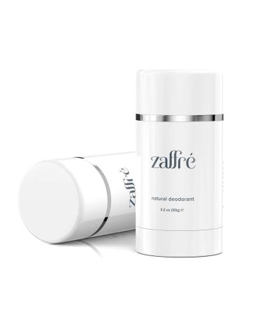 Zaffr Natural Deodorant - Max Performance | Aluminum-Free & Vegan | BioShield Pro+ | Extra Strength No White Marks - Clean Slate (Amber Essence) 3.2 oz - Buy Online on GoSupps.com