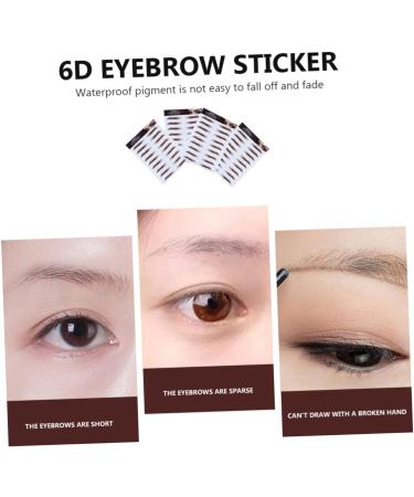 Beatifufu Brow Stickers Eyes 4pcs s Waterproof Makeup Eyebrow Makeup Grooming Eyebrow Transfer Stickers Make up 6d - Buy Online on GoSupps.com