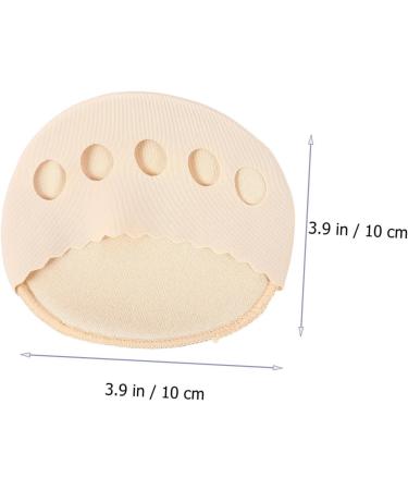 FRCOLOR Forefoot Pad Non Skid Socks - Comfortable Insoles for Heels & Sandals | 2 Pairs Cotton Socks for Women - Buy Online on GoSupps.com