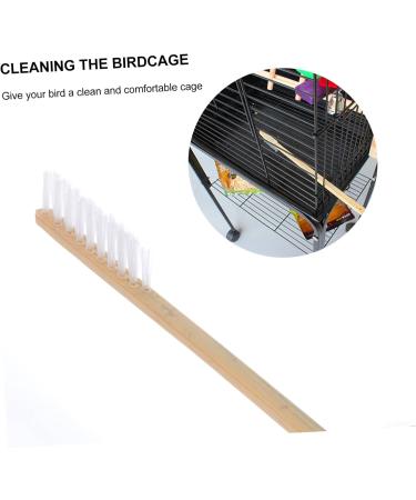 DOITOOL 2pcs Set Birdcage Brush Scoop Shovel Parrot Cage Accessory Parrot Cage Shovel Pet 7x9cm Assorted Color - Buy Online on GoSupps.com
