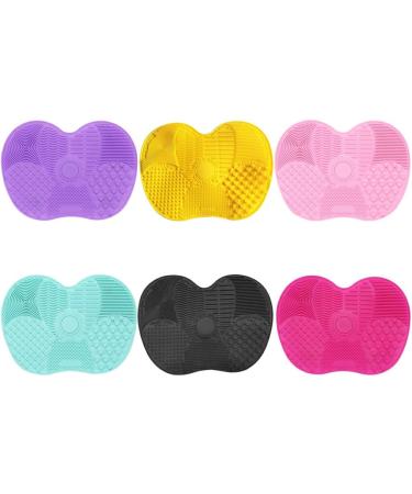 Dajidafu Women Eyeshadow Foundation Concealer Makeup Brush Cleaning Mat Hotel Portable Nonslip Eyebrow Pen Silicone Washing Pad Green - Buy Online on GoSupps.com