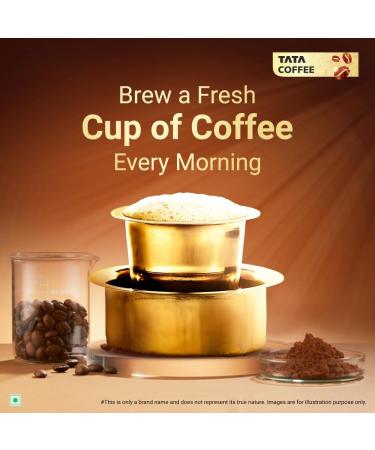 Ta'ta Coffee Grand Filter Coffee 500g Rich & Strong Coffee-Chicory Mixture (53% Coffee and 47% Chicory) - Buy Online on GoSupps.com