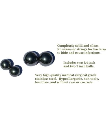 PC Muscle Exercise Kit - Medical Grade Kegel Weights for Women | Tighten Pelvic Floor Stop Leaking & Prevent Prolapse - 70g & 30g Set - Buy Online on GoSupps.com