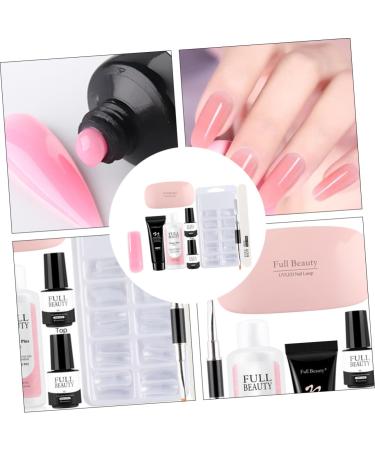Healeved 2 Sets Manicure Tools Set Nails Gel Nail Extension Tips Manicure Tools Professional Poly Extension Kit Mini Nail Kit Nail Manicure Kit Gel for Nails Nail Piece Cosmetic Plastic - Buy Online on GoSupps.com
