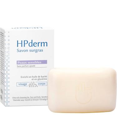  SORIFA Pack of 24 - HPderm Extra-Rich Soap Sensitive Skin 99.95% Natural Ingredients Enriched with Shea Oil and Glycerin Suitable for the whole family including babies pH neutral fragrance-free 150g bar - Buy Online on GoSupps.com