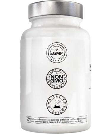 Zinc & Copper Supplement + Probiotics 3 Months Supply - 50mg Zinc Picolinate Pills - Essential Minerals, 2 Billion CFUs Probiotic - Vegan & Non-GMO - 90 Capsules - Buy Online on GoSupps.com