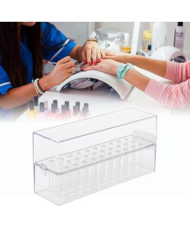 Nail Drill Bits Holder 30 Holes Nail Drill Bits Storage Container Box Nails Drill Bits Display Organizer Manicure Tools for Home Use Nail Salon - Buy Online on GoSupps.com