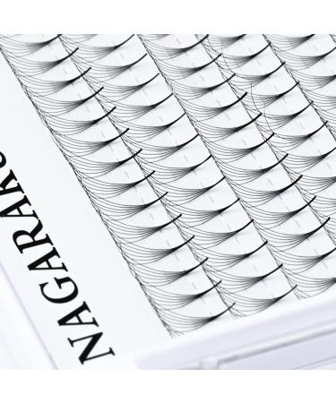 Buy Nagaraku Prefabricated Volume Eyelash Extensions - 320pcs 6D C Curl 15mm | High-Quality Premade Fans for Gorgeous Lashes - Buy Online on GoSupps.com