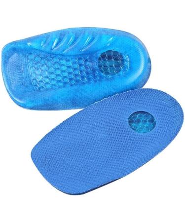 Shop Heel Cushion Pads for Plantar Fasciitis - Shock Absorption & Breathable Sports Protectors for Men (Blue Size L - Buy Online on GoSupps.com