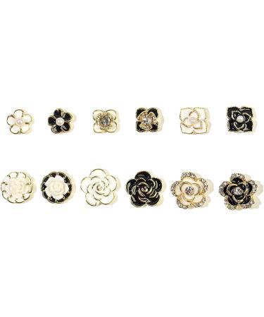 FEIlei 10x Luxury Zircon Nail Charms Nail Rhinestones Gems Luxury Nail Art Rhinestones - Buy Online on GoSupps.com