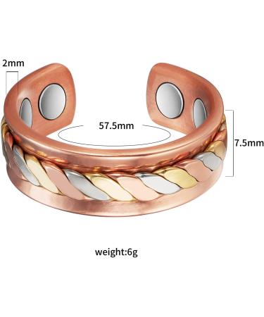 Magnetic Therapy Joint Bone Ring | Arthritis & Migraine Relief | Gift Box Included - Buy Online on GoSupps.com
