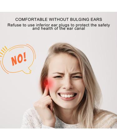 Buy Earplugs for Sleeping - 38 dB Hearing Protection Plugs | 30 Pairs for Loud Noises Travel & Study - Buy Online on GoSupps.com