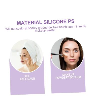 FRCOLOR 18 Pcs Silicone Mask Brush Applicator Set - Essential Makeup & Skin Care Tools for Women - Purple Facial Mask & Makeup Brushes - Buy Online on GoSupps.com