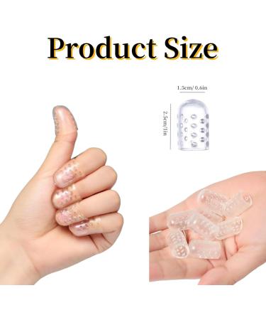 Silicone Toe Protectors - Anti-Friction Gel Sleeves for Men & Women - 30PCS Clear Little Toe Protectors for Corns - Buy Online on GoSupps.com