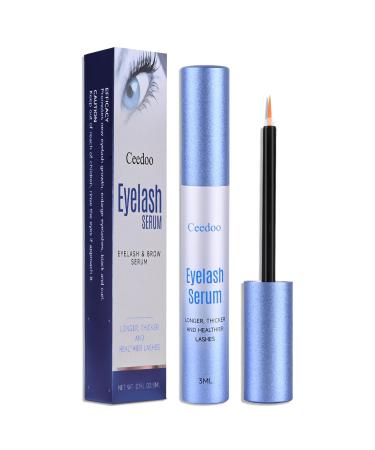 Advanced Formula Lash Serum for Fuller Thicker Longer Eyelashes and Eyebrows - Premium Lash Serum with Brow Enhancer (3mL)
