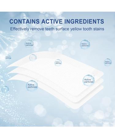 Teeth Whitening Strips - 28 Enamel Safe Strips for Whiter Teeth Non-Sensitive Formula & Deep Stains Removal Mint Flavor - Buy Online on GoSupps.com