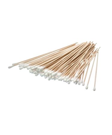 Swab - Cotton Birch Wood 6 5x100 Pc/bag