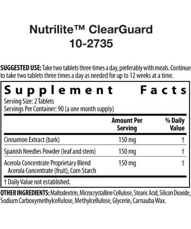 NUTRILITE ClearGuard Anti-Allergy Supplement - 30-Day Supply - Buy Online on GoSupps.com