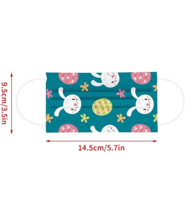 50 PCs Children's Mundschutz Mask | Cute Hare & Duck 3-Ply Disposable Masks | Breathable Outdoor Protection & Multifunctional Neckerchief - Buy Online on GoSupps.com