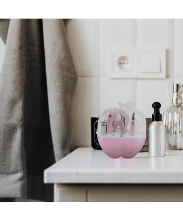 Ipetboom Camping Accessory Stainless Steel Nail Kit Hair Double Bun Nail Trimmer Deer Antler Headband Adult Mirroraid The Mirror 8 in 1 Mirrors Nail Clipper Kit Nail Scissors Manicure medium Pink - Buy Online on GoSupps.com