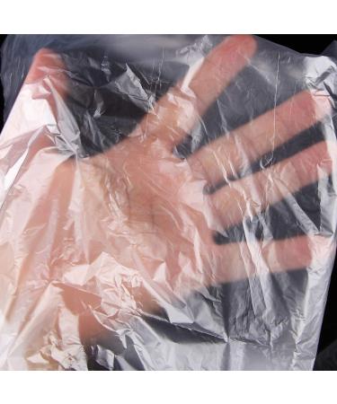 100pcs Disposable Capes Hair Salon - Large Size Barber Cape for Clients - 100 Count Pack - Buy Online on GoSupps.com