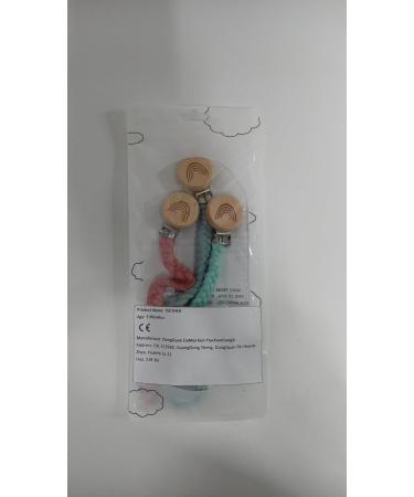 ClDy Baby Pacifier Chain Clip | 4PCS Pacifier Keeper Strap for Stroller Baby Carrier & Car Seat | Drink Cup Holder for Babies - Buy Online on GoSupps.com