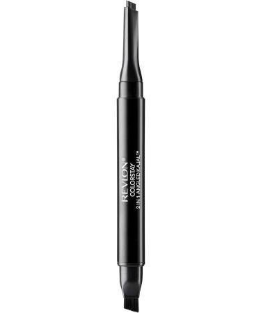 Revlon Colorstay Angled Kajal Waterproof 101 Onyx - 2-in-1 Formula - Buy Online on GoSupps.com