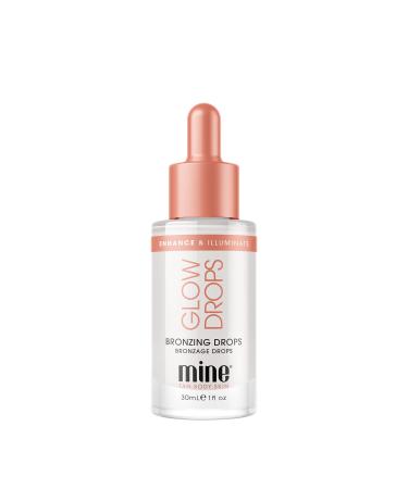 MineTan Self Tanner Tan Drops - Ultra Premium Clean Sunless Tanner with 100% Natural DHA Infused With 7 Luxurious Oils + Vitamin C For Moisturizing Glowing Skin 100% Vegan & Cruelty Free 200ml Illuminating Glow