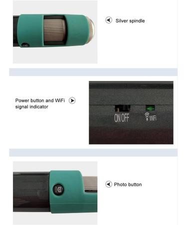 D tecteur de cuir chevelu 3MP analyseur de poils de peau diagnostic de peau sans fil portable analyseur de follicules pileux intelligent portatif pour salon domicile - Buy Online on GoSupps.com