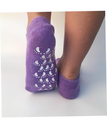Beavorty moisturizing Gloves spa Gloves moisturizing Hand Gloves Purple Sock Set - Buy Online on GoSupps.com
