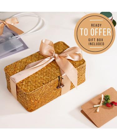 Personalized Body Care & Wellness Gifts for Women | Reusable Braided Basket | Perfect Birthday & Mom Gift Box - Buy Online on GoSupps.com