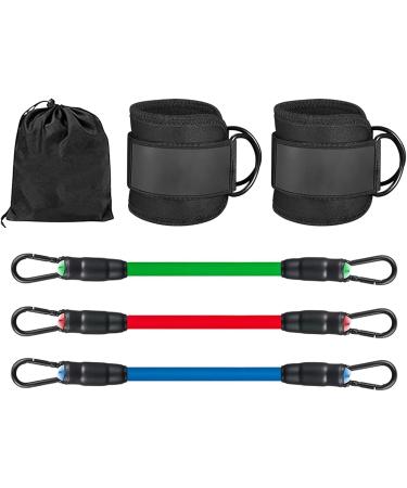 Huyath Ankle Resistance Band Leg Training Leg Resistance Bands - Adjustable Ankle Bands for Working Out Exercise Equipment Ankle Resistance Bands for Glutes - Buy Online on GoSupps.com