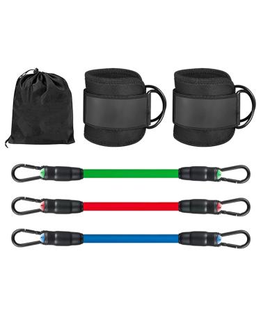 Besreey Resistance Bands for Ankles | Ankle Band Cuff for Fitness Training - Adjustable Ankle Bands for Working Out Exercise Equipment Ankle Resistance Bands for Glutes