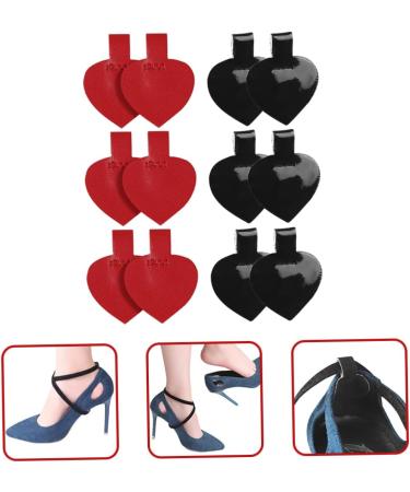 Shop Minkissy 6 Pairs Heel Cup Pads - Anti-Slip Foot Care Inserts for High Heels | Invisible Adhesive Shoe Pad - Buy Online on GoSupps.com
