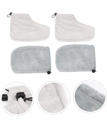 FRCOLOR Foot Cover Pairs Gloves SPA Mittens paraffin glove hand paraffin cover parrafin for hands pedicure liners disposable paraffin supplies Paraffin Wax Gloves - Buy Online on GoSupps.com
