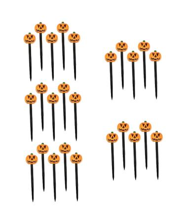 5pcs Ghost Light Accessories Outdoor Plug Halloween Outdoor Decorations Halloween Decor Solar Landscape Light Outdoor Decors Metal Garden Stakes Lights Festival Yard Stakes 3D LED (Colo Black Whitex4pcs 38x8cm
