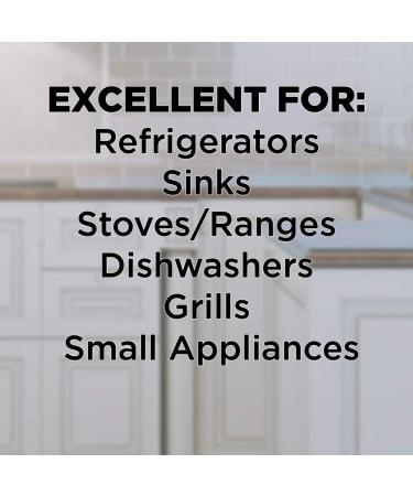 Weiman Stainless Steel Cleaner & Cooktop Polish - Appliance Kitchen Cleaning Kit - Buy Online on GoSupps.com