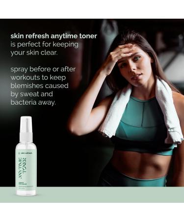 ALL-NATURAL Skin Refresh Anytime Toner | Hypochlorous Acid Spray for Sensitive Skin | Alcohol-Free Vegan Hydrating Care - Buy Online on GoSupps.com